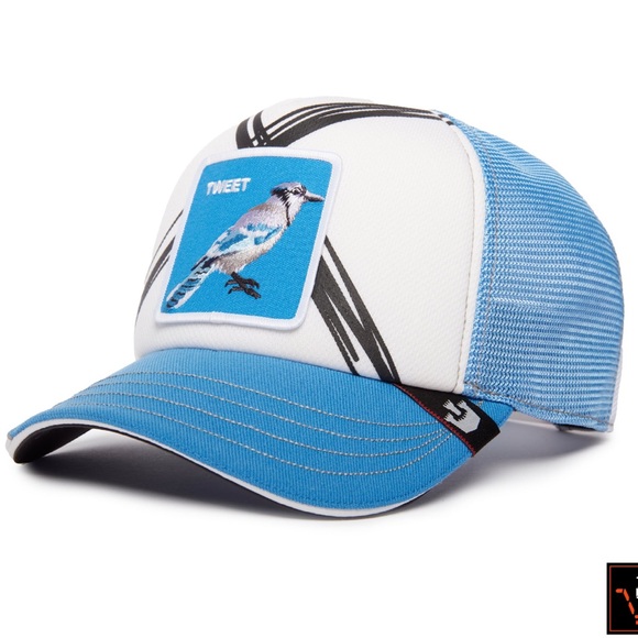 ⭐️NIB Limited Edition Goorin Brothers Twitter Bird Trucker Hat - Picture 3 of 8